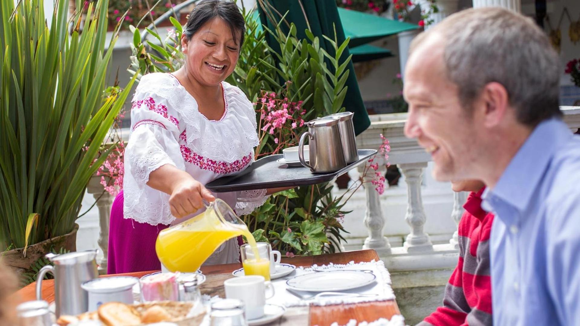 Hacienda Cusin Hotel Otavalo Buitenkant foto